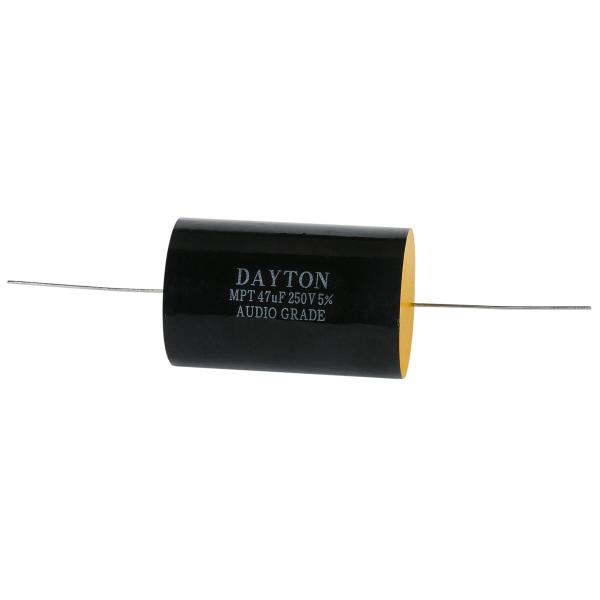 [MF32d] Dayton Audio フィルム・コンデンサー（250V） 47.0μF 「2個セット」