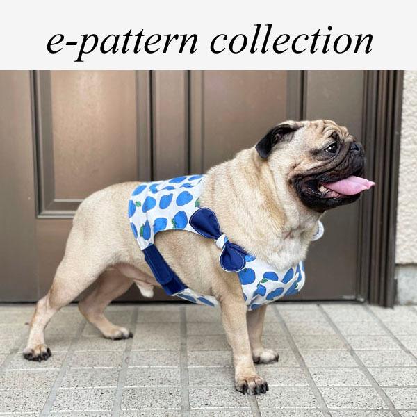 犬服型紙 クールベスト 中型犬用 Mサイズ テキスト付き Pce 004 M Eパターン コレクション ヤフー店 通販 Yahoo ショッピング