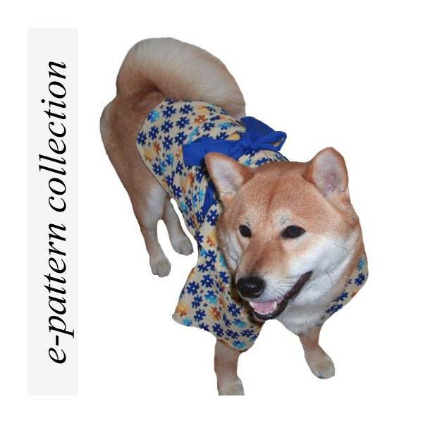 型紙 パターン 犬服 浴衣型紙 中型犬用 テキスト付き Pyu 006 Eパターン コレクション ヤフー店 通販 Yahoo ショッピング