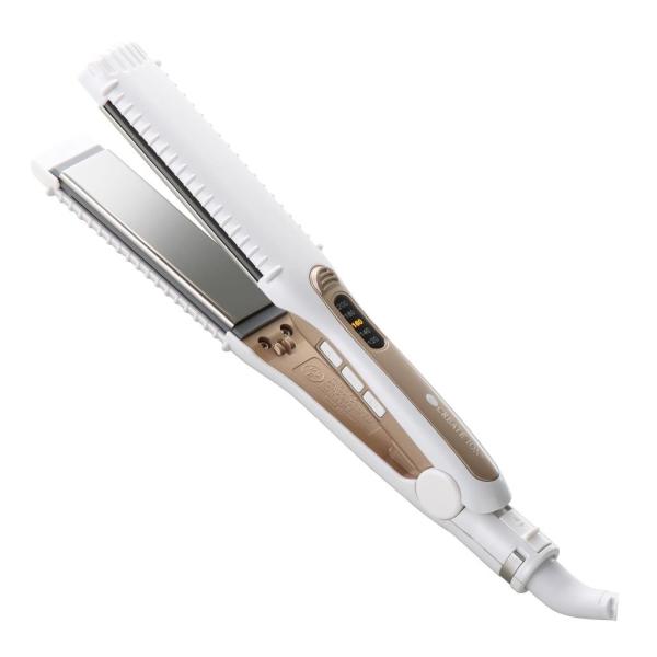 クレイツイオン ハイブリッド2WAY ストレートアイロン カールアイロン アイロン コテ 美容室 美容院 サロン専売 ヒルナンデス epetitl_co00049_1