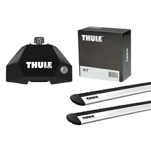 THULE ルーフキャリア取付3点セット マツダ DREJ3P DR系 MX-30 用 フット7107＆ウイングバーEVO7113＆キット7