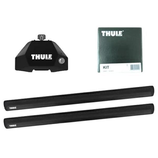 THULE ルーフキャリア取付3点セット BMW G26 4シリーズ (グランクーペ) / G26 i4 用 フット 7107 &amp; ウイング