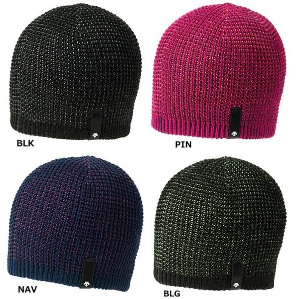 DESCENTE ＜DKC-7213＞ニット帽 KNIT CAPデサント 正規品 /  新品レターパックライト◆全国一律￥370にて発送可能。 ★ただし同梱不可/代引き不可★ポスト投函配送です。■カラー:BLKNAVBLGPIN■SIZE ...