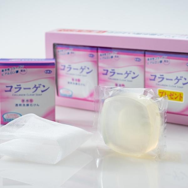 コラーゲン石鹸 2個購入で1個プレゼント！ 洗顔 アズマ商事
