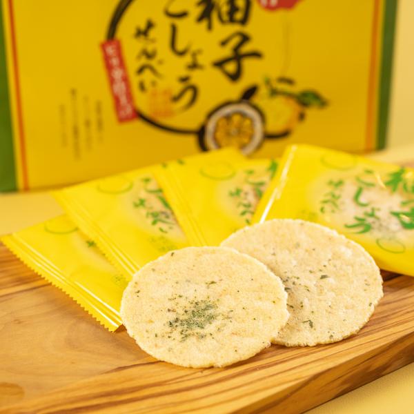ぴり辛仕上げ 栃木 柚子こしょうせんべい 煎餅 おつまみ お菓子