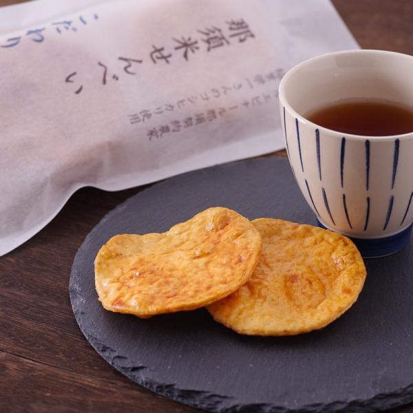 那須米せんべい こだわり醤油 5枚 那須コシヒカリ使用※パッケージ変わりました
