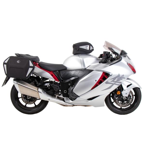 ヘプコアンドベッカー　サイドバッグ ロイスターネオ C-Bowサイドキャリア用 左右セット グレージップ　640622-0001 ヘプコ＆ベッカー サイドバッグ ロイスターネオ C-Bowサイドキャリア用