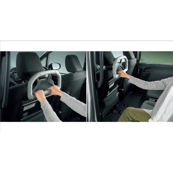 TOYOTA 80系に取付け　アシストグリップ　ヘッドレスト取付タイプ TOYOTA 80系に取付けアシストグリップヘッドレスト取付タイプ