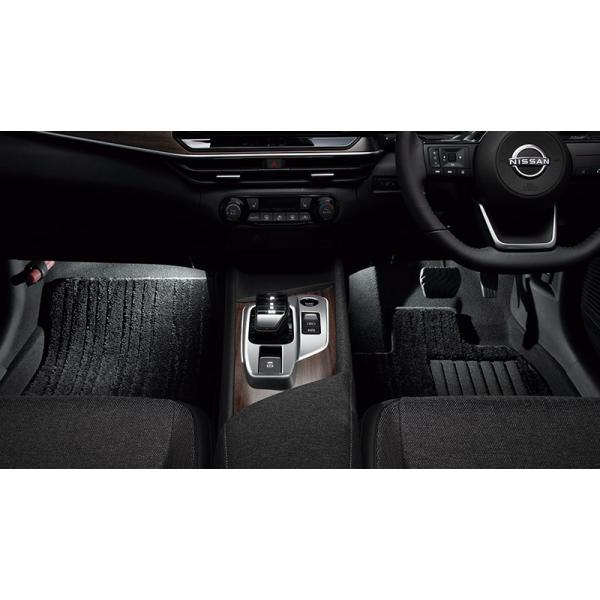 日産 E13 NOTE/AURA 純正アクセサリー フットウェルランプ オーラ/AURA：純正 フットウエルランプ（運転席・助手席・後部