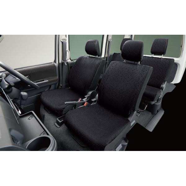 アトレー300系前期 ヘッドレスト クラッツェオシートカバー付き ダイハツ（DAIHATSU） アトレーワゴン 300系 後期：純正 撥水シート