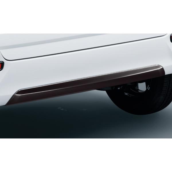 タントカスタムLA650S LA660S リアバンパーロアガーニッシュ(メッキ) タント (ZT)リヤバンパーロアガーニッシュ(メッキ)「ダイハツ純正用品