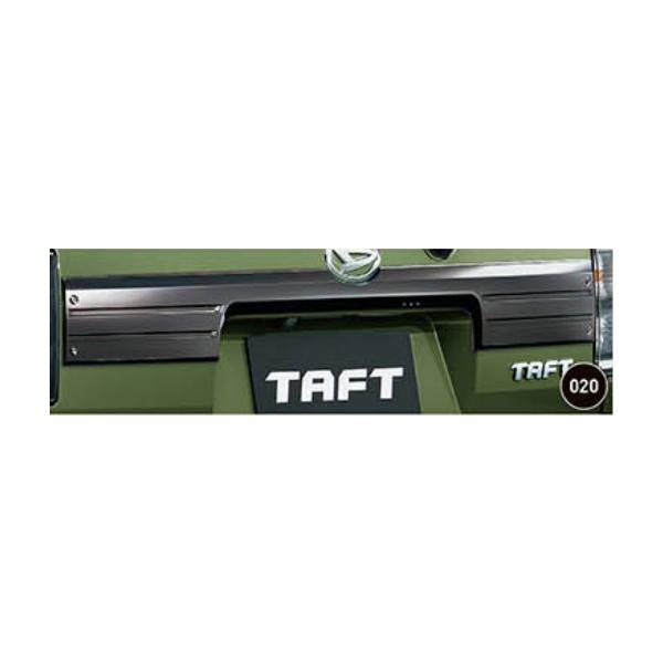 TAFT タフト　フロントガーニッシュ　バックドアガーニッシュ ダイハツ (ZT)バックドアガーニッシュ(ブラック)「ダイハツ純正