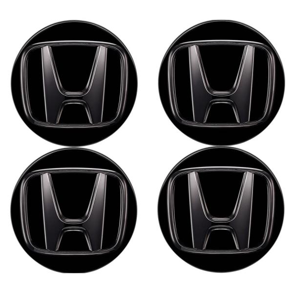 ホンダ FLシビック アルミホイールセンターキャップ ブラック 4個セット シビック FL1/FL4：純正 アルミホイールセンターキャップ 4個セット