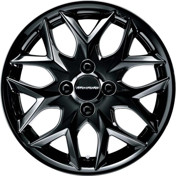 ホンダ　N-WGNカスタム純正ホイール　15インチ４本 DUNLOP 4本 ホンダ Nワゴン N-WGNカスタム純正 黒 15インチ4H 4