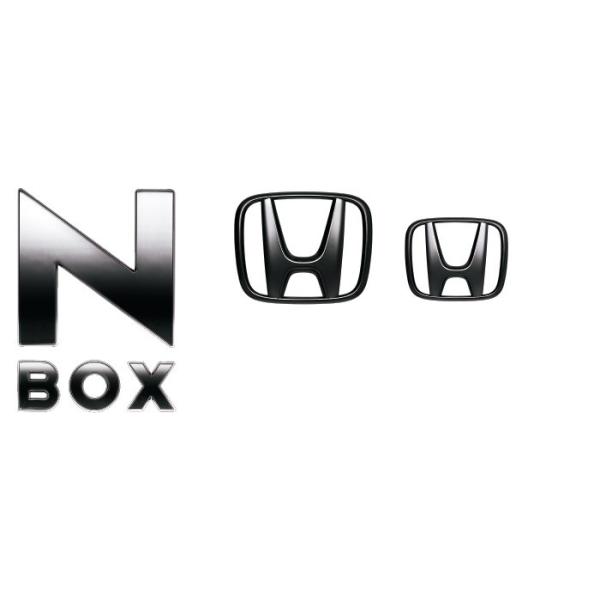 ホンダ（HONDA） N-BOX JF3 JF4：純正 ブラックエンブレム（N-BOX専用
