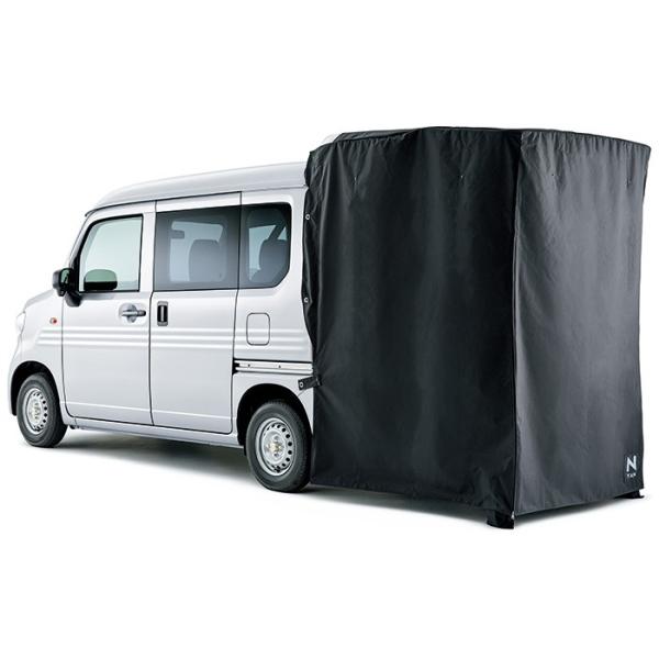 ホンダ N-VAN/JJ1/JJ2:純正 テールゲートカーテン(ブラック ホンダ N-VAN/JJ1/JJ2:純正 テールゲートカーテン(ブラック