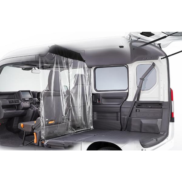 N-VAN JJ1 JJ2 テールゲートカーテン ブラック 新品! JJ1 JJ2 N-VAN テールゲートカーテン ブラック 吊り下げ