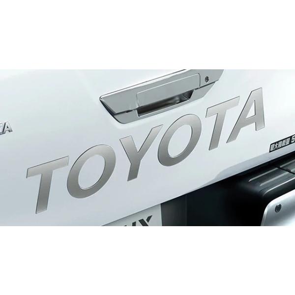 ハイラックストラック/HILUX GUN125 後期：純正 TOYOTAデカール(廃番 残り在庫わずか)