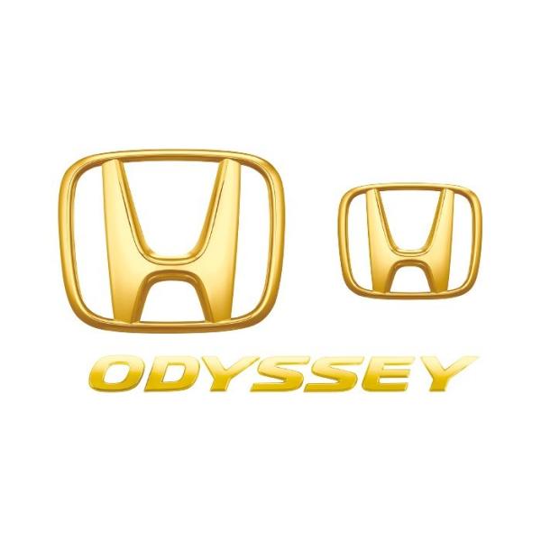 ホンダ（HONDA） オデッセイ RC系 中期：純正 Hマーク2個＋ODYSSEY