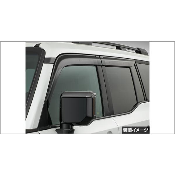 ランドクルーザー250/ランクル250 GDJ250W/TRJ250W：純正 サイドバイザー(RVワイド)(1台分)