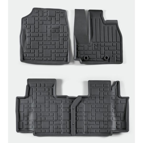 N-VAN e：JJ3：純正 オールシーズンマット 縁高タイプ／樹脂製