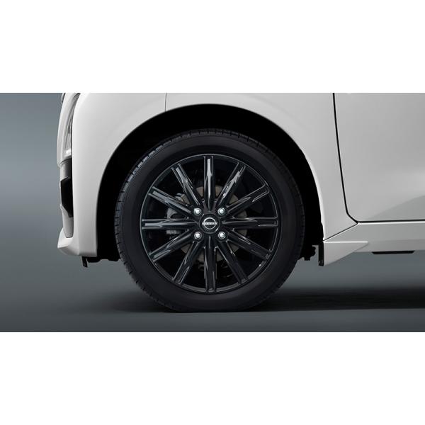 値下げしました！再塗装済み 日産 純正15インチ シルバー 多スポークホイール 日産 ルークス/ROOX B44/45/47/48A 後期：純正 15インチアルミ