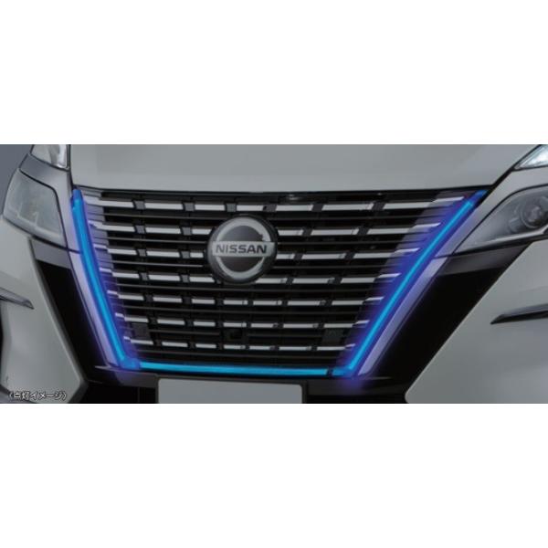 日産セレナc27グリルイルミネーション セレナ セレナ/SERENA C27系 後期：純正グリルイルミネーション