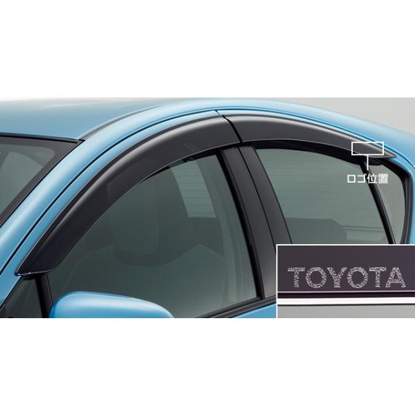 トヨタ（TOYOTA） アクア 10系 3型：純正 サイドバイザー（ベーシック