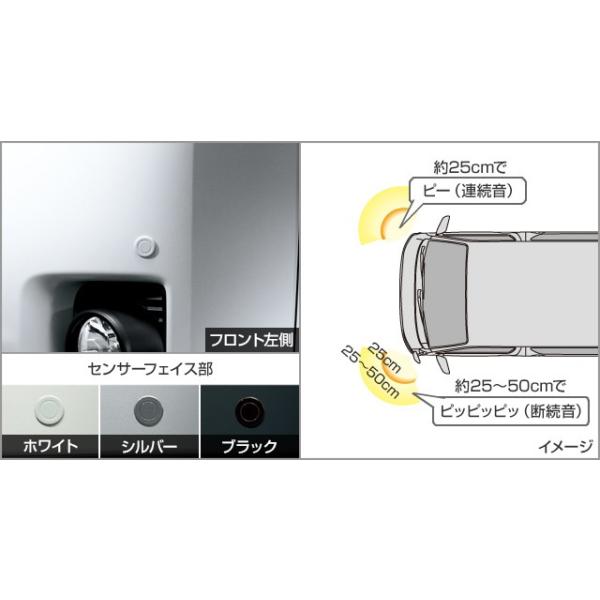 トヨタ（TOYOTA） ハイエース 200系 5型：純正 コーナーセンサー