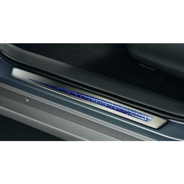 新品 プリウスα 40系前期スカッフイルミネーション トヨタ純正オプション トヨタ（TOYOTA） プリウスα/アルファ 40系 前期：純正 スカッフ