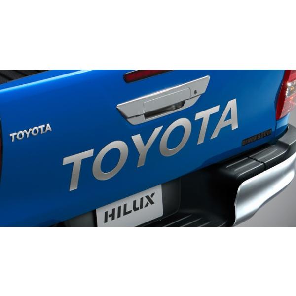 TOYOTA【トヨタ】【ハイラックス】 TOYOTAデカール GUN125 ハイラックス ハイラックストラック GUN125 前期：純正 TOYOTAデカール