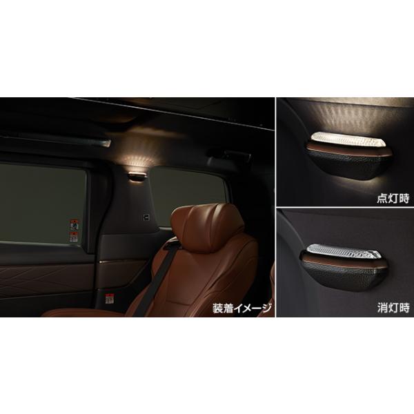 シグナス40型アルファード、ヴェルファイア用ピラーライトダイアモンドカット ヴェルファイア 40系：純正 ピラーライト(ダイヤモンドカット