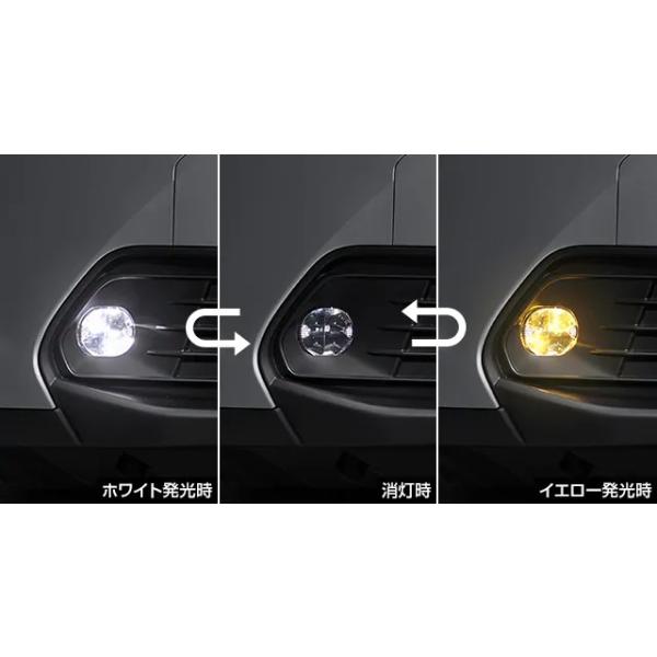 ヤリスクロス LEDフォグランプ 純正 フルセット 10系 取付説明書付 epix_t-y2054