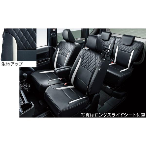 タント TANTO LA650S LA660S 前期：純正 プレミアムシートカバー 1台分 
