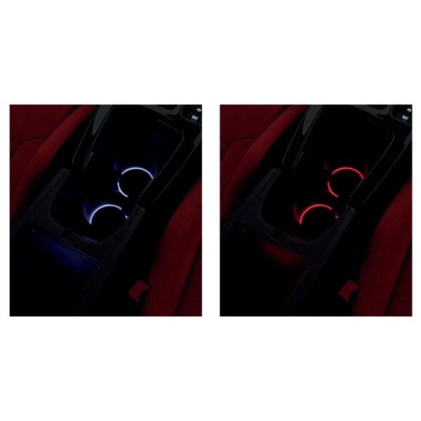 シビック タイプR CIVIC TYPE-R FL5：純正 センターコンソールボックス＆ドリンクホルダーイルミネーション(カラー選択)