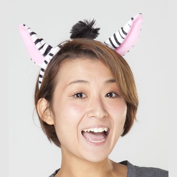 カチューシャ シマウマ : イベント用品販売店 - 通販 - Yahoo!ショッピング