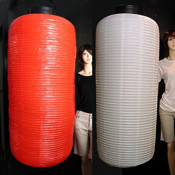 提灯[ちょうちん]ビニール無地縦長1m55cm : イベント用品販売店 - 通販
