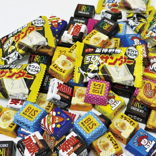 クレーンゲーム用景品 チロルチョコ108ヶ＋おまけお菓子30ヶ