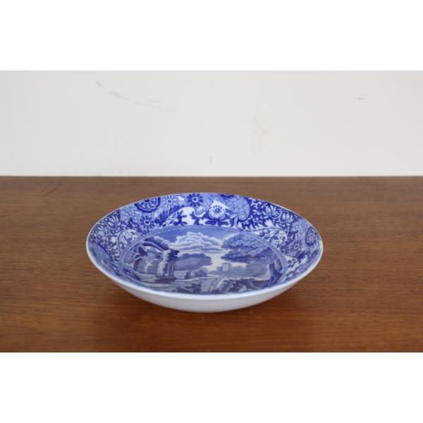 コープランド・スポード　ブルーイタリアン　ボウル14.5cm　深皿　イギリス　SPODE　アンティーク　陶磁器　に2339-3