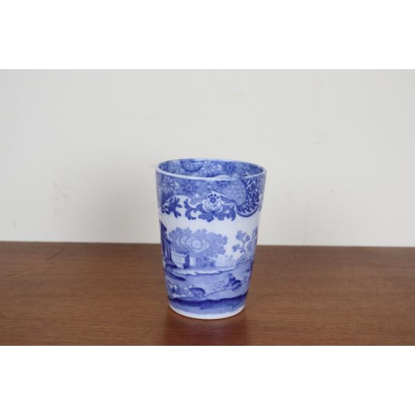 コープランド・スポード　ブルーイタリアン　カップ　イギリス　SPODE　アンティーク　に2426-7