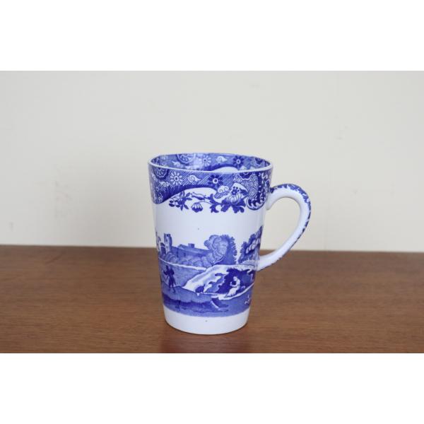 コープランド・スポード　ブルーイタリアン　マグカップ　イギリス　SPODE　アンティーク　に2426-8