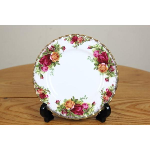 ロイヤル・アルバート オールドカントリーローズ プレート 皿 約16㎝ セット Royal Albert ロイヤルアルバート オールドカントリーローズ ケーキ皿