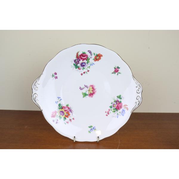 ロイヤルアルバート BARBARA ANN B&amp;Bプレート 大皿 花柄 ROYAL ALBERT ヴィンテージ 食器 T17