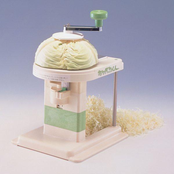 千葉工業所　キャベツくん(手動)　型式：キャベツくん(手動)　 寸法：幅240mm × 奥行220mm × 高さ300mm　送料：無料 (メーカーより)直送保証：メーカー保証付