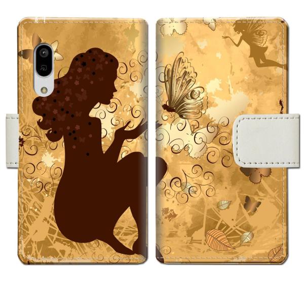 softbank AQUOS sense3 basic 907SH 蒠^P[X X̗dfUC