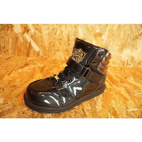 VISION：ヴィジョン 【M.L.K KID'S】 VKR-034 ●ブラック/ゴールド 23.5cm-25cm
