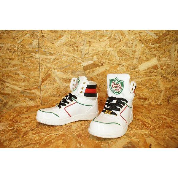 VISION：ヴィジョン 【M.L.K】 MCR-222 ●WHT/RED/GR 23cm-24.5cm
