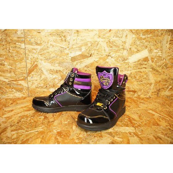 VISION：ヴィジョン 【M.L.K】 MCR-222 ●BLK/PPL 23cm-24.5cm