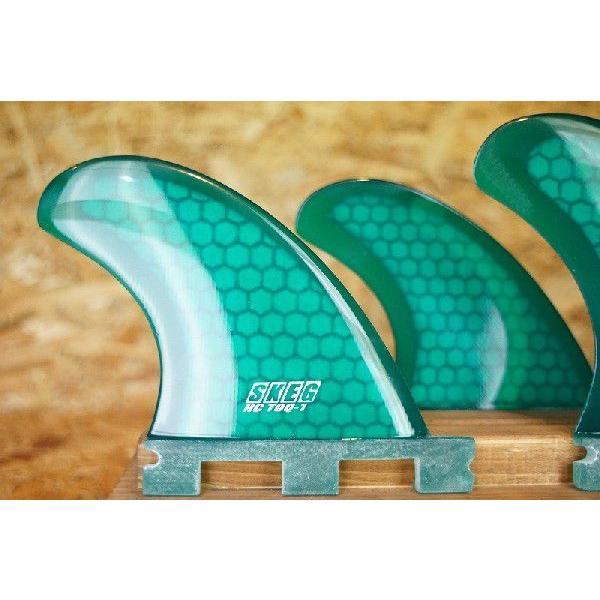 SKEG：スケッグ ハニカムコアフィン 【TOQ-2】 QUADタイプ FUTURE・フューチャー対応 TGN