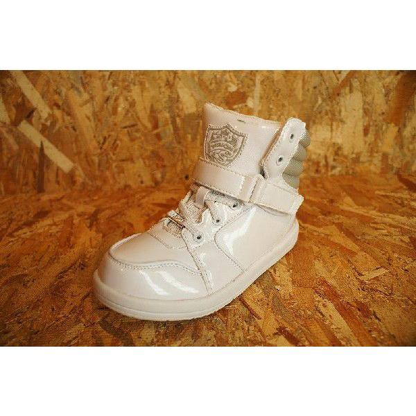 VISION：ヴィジョン 【M.L.K KID'S】 VKR-034 ●エナメルホワイト 23.5cm-25cm